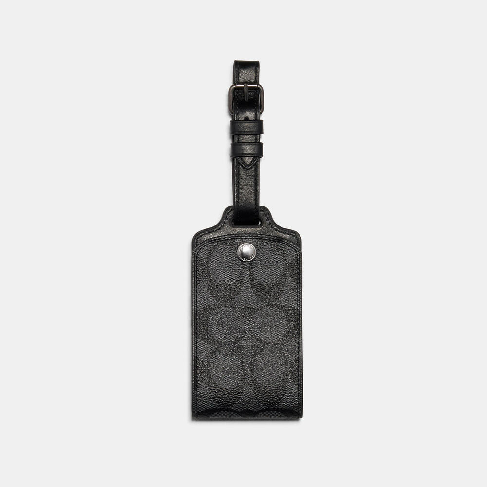 NWT Coach Luggage Tag In Signature Canvas  [4-5]